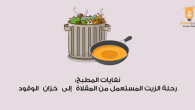نفايات المطبخ: رحلة الزيت المستعمل من المقلاة إلى خزان الوقود